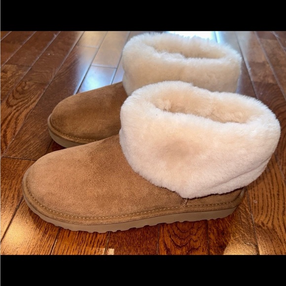 UGG Shoes - UGG  mini Blakeley Faux fur trimmed boot
